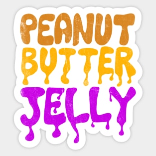 Peanut Butter Jelly Sticker